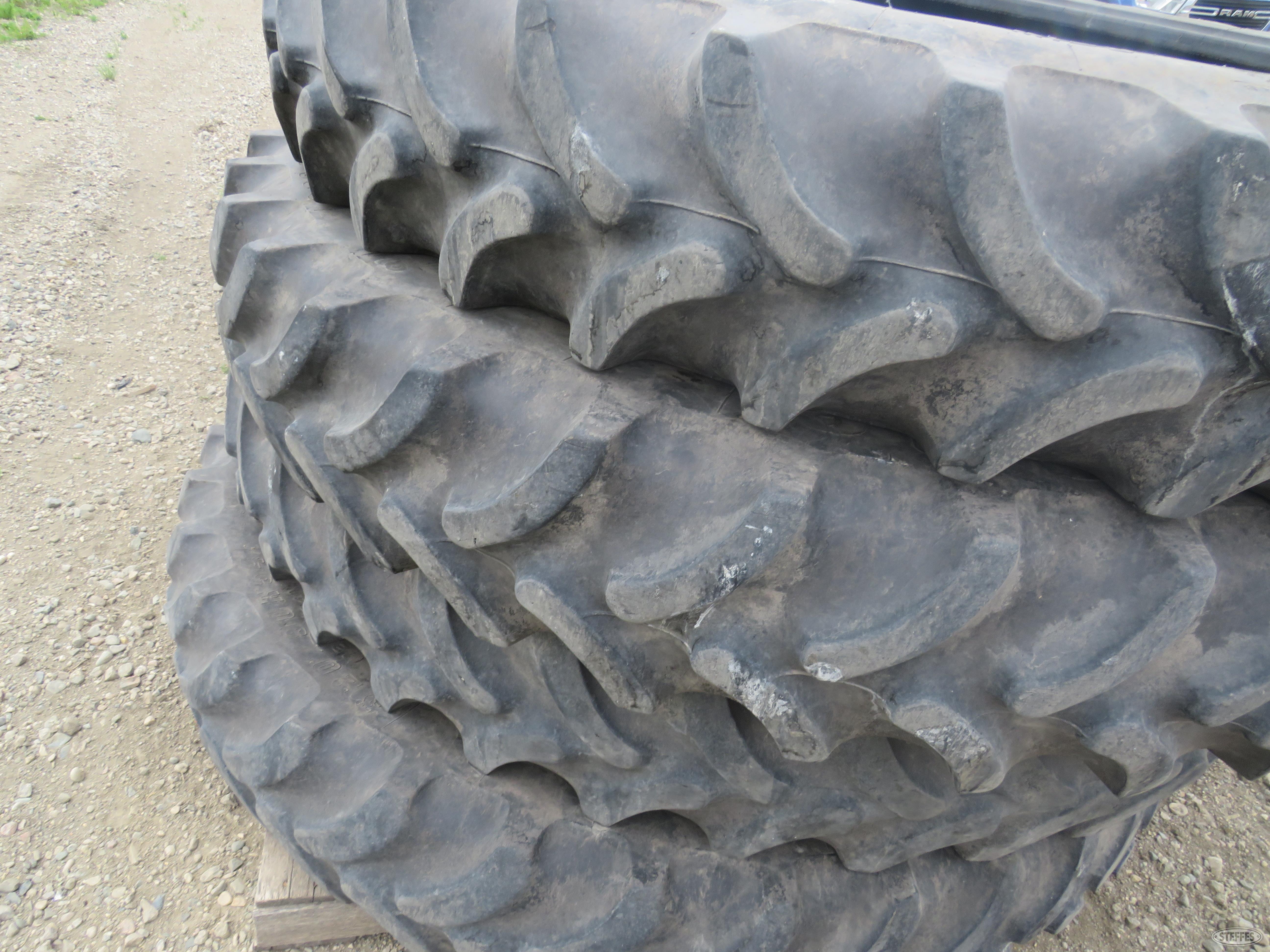(4) 320/85R54 tires